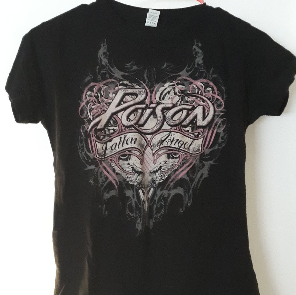 Poison Fallen Angel Wing tee